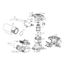 Induzido Lixadeira Dwe6411s 220v Dewalt Foto mini 4