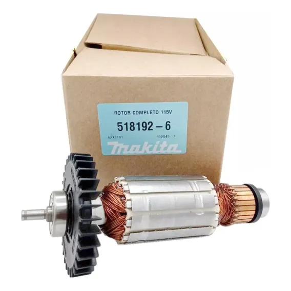Induzido Makita 127v Rotor 2014/4100ns/4100nh2 518192-6 Foto 1