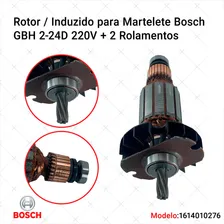 Induzido Para Martelete Gbh 2-24d / Gbh 2-24 / Gbh 2-24 D Bosch 220v Foto mini 4