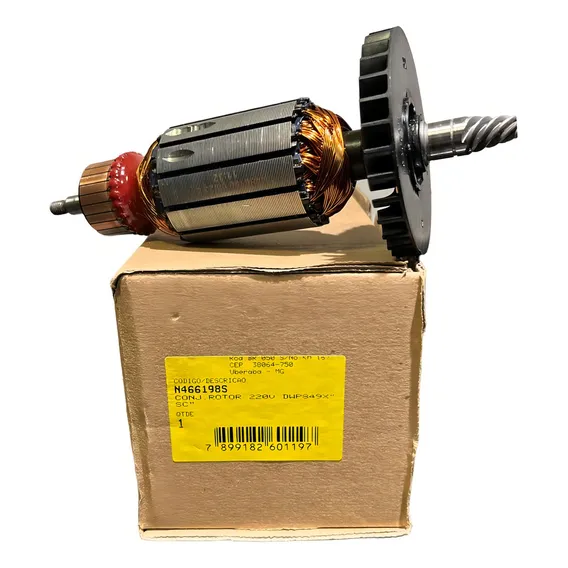 Induzido Rotor 220v Para Politriz Dwp849x Dewalt N466198s Foto 1