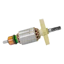 Induzido Rotor Suzer CompatÃvel Com Martelete Azul Gbh2-24d Gbh2-24df 220v Com Resina Foto mini 4