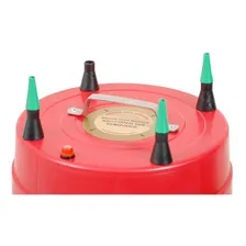 Inflador Compressor Bomba BalÔes Bexigas 4 Bicos Especial 110V Foto mini 1