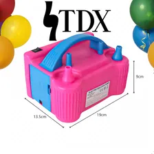 Inflador Enchedor De BalÔes Maquina De Enche Bomba 2 Bicos Inflador BalÔes Bomba Para Encher Balão Maquina De Encher Balao Compressor De Balão Marca Tdx Voltagem 220v Foto mini 4
