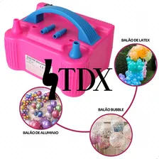 Inflador Enchedor De BalÔes Maquina De Enche Bomba 2 Bicos Inflador BalÔes Bomba Para Encher Balão Maquina De Encher Balao Compressor De Balão Marca Tdx Voltagem 220v Foto mini 3