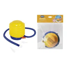 Inflador Mor Sanfonado Enche Colchão Piscina Boia Inflável Cor Amarelo Foto mini 3