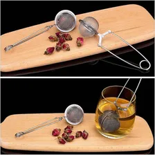 Infusor Chá Em Aço Inox Com Haste Foto mini  2