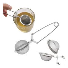 Infusor Chá Erva Aço Inoxidável Coador Peneira Chaleira Luxo Cor Outro Foto mini 3