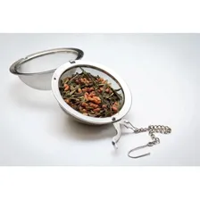 Infusor Inox Para Chá Mini Peneira Coador Ervas Individual Foto mini 2