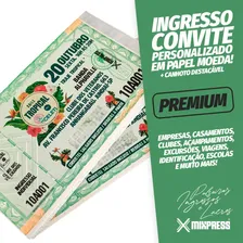 Ingresso Convite Personalizado Color Festa Evento . 150 Foto mini 1