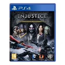 Injustice: Gods Among Us Injustice Ultimate Edition Warner Bros. PS4 Físico Foto mini 1