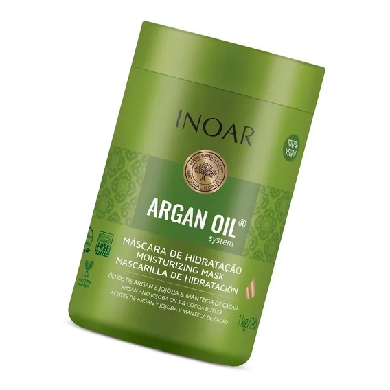 Inoar Argan Oil Máscara Argan Oil Tratamento 1kg Foto 1