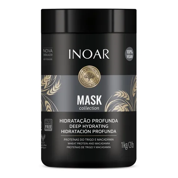 Inoar Mask Máscara Hidratante Capilar 1kg Foto 1