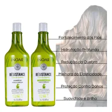 Inoar Resistance Bambu Kit Shampoo + Condicionador 1l Foto mini 4
