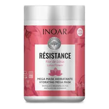 Inoar Résistance Flor De Lótus Máscara Capilar 1kg Foto  mini 1