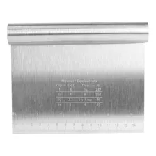 Inox Espatula Cortador Raspador Massa Legumes Chocolates Foto mini  3