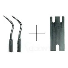 Inserto/ Tip/ Ponta G10-p Perio Sub Gengival Gnatus + Chave Foto  mini 1