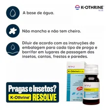 Inseticida líquido contra formigas mosquitos baratas K-othrine Sc 25 Envu 30mL Foto mini 2