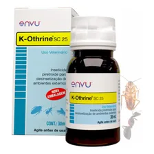 Inseticida líquido contra formigas mosquitos baratas K-othrine Sc 25 Envu 30mL Foto mini 1