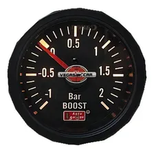 Instrumento Manometro Mecanico Pressão Turbo Auto Gauge 2b Foto mini 1