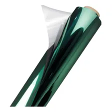 Insulfim Película Residencial 1mx1m Espelhada/verde/azul Cor Prata/verde Foto mini 2