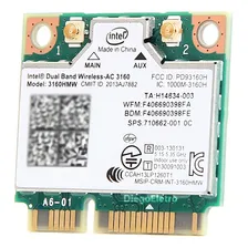 Intel Wireless-ac Dual Band 3160 3160hmw Mini Pci-e 5ghz Foto mini 1