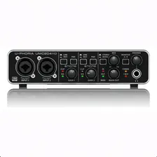 Interface Áudio Behringer UMC204HD Cor Preto 48V Foto mini 1