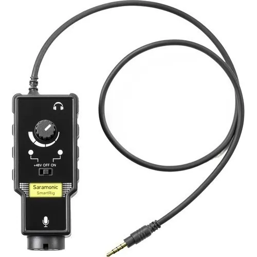 Interface Áudio Saramonic Smartrig 2 - P2 Gravações Lives Cor Preto 9V Foto 1