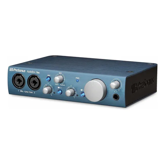 Interface de áudio Audiobox Itwo Color Blue Steel Foto 1
