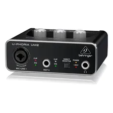 Interface De Áudio Behringer U-phoria Um2 Usb Foto mini 1