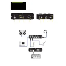 Interface De Áudio Behringer U-phoria Umc22 Midas Usb Foto mini 4