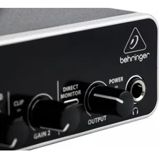 Interface De Audio Behringer Umc22 Melhor Que Um2 Lj Cor Preto 110v/220v Foto mini  3
