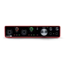Interface de áudio Focusrite Scarlett 8i6 127/220V 3ª geração Foto  mini 1