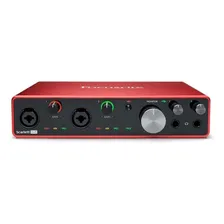 Interface de áudio Focusrite Scarlett 8i6 127/220V 3ª geração Foto mini  2