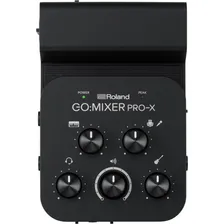 Interface De Audio Go Mixer Pro X Roland Cor Preto Foto mini  2