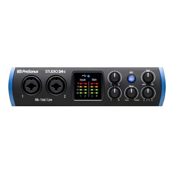 Interface de áudio PreSonus Studio 24c Foto 1