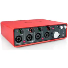 Interface De Áudio Usb Focusrite Scarlett 18i8 Foto mini 1