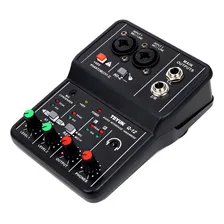 Interface de áudio USB Interface de áudio Teyun Conector XLR P Foto mini  2