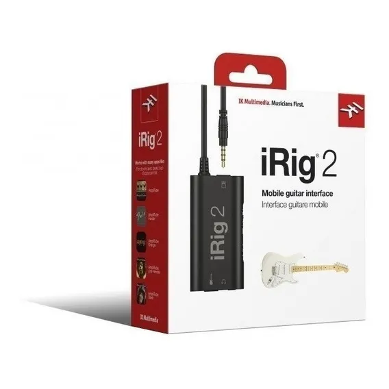 Interface de guitarra m贸vel Ik Multimedia Irig2 Foto 1