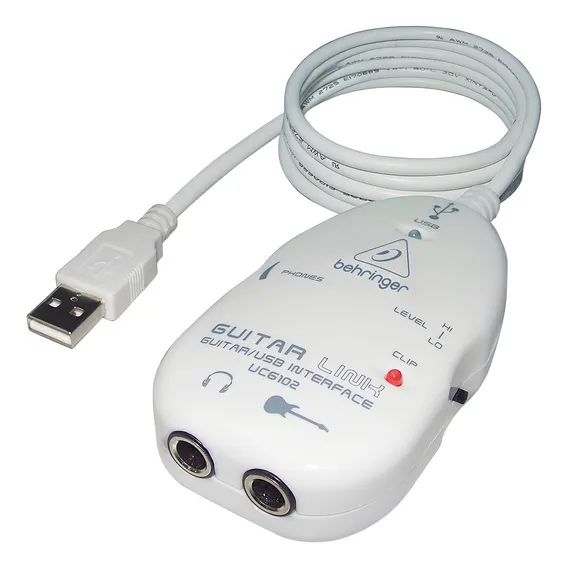 Interface Guitar Link Ucg102 Behringer Guitarra Conexão Usb Foto 1