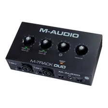 Interface M Audio M Track Duo Usb 2x2 Canais Foto mini 3