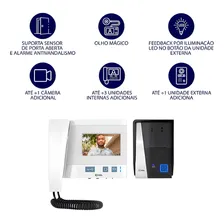 Interfone Com VĂdeo Hdl 2023 Câmera Infra Com VisĂŁo Noturna Foto mini 3