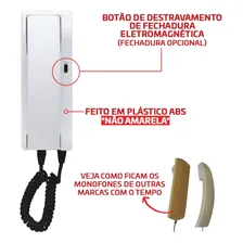 Interfone Extensão PT-3010 Para Video Porteiro PT-3000 PT-3400 e PT-3500 Protection Foto mini 4