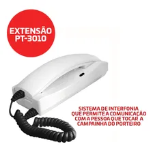 Interfone Extensão PT-3010 Para Video Porteiro PT-3000 PT-3400 e PT-3500 Protection Foto mini 3