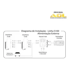 Interfone Monofone Porteiro Eletronico Residencial Agl Foto mini 4