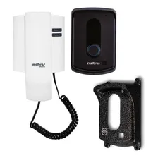 Interfone Porteiro Eletronico Ipr8010 Intelbras Com Protetor Foto  mini 1