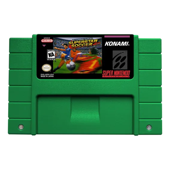 International Superstar Soccer Snes Super Nintendo Físico Foto 1