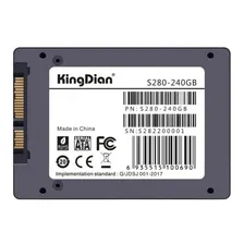 Interno KingDian S280-240GB 240GB preto Foto mini 4