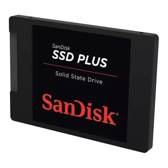 Interno SanDisk SSD Plus SDSSDA-240G-G25 240GB preto Foto 1