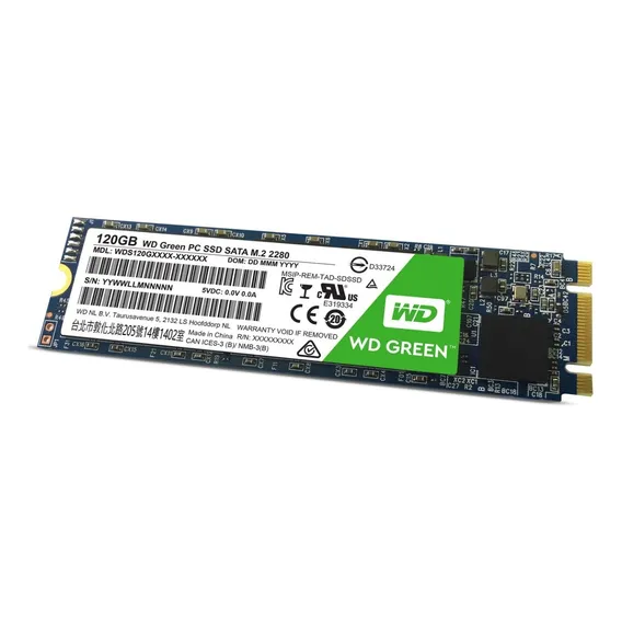 Interno Western Digital WD Green WDS120G1G0B 120GB verde Foto 1
