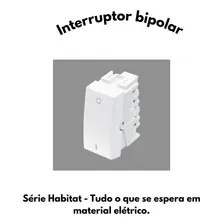 Interruptor Bipolar Simples 20a Branco Habitat Fame 2055 Foto mini 4